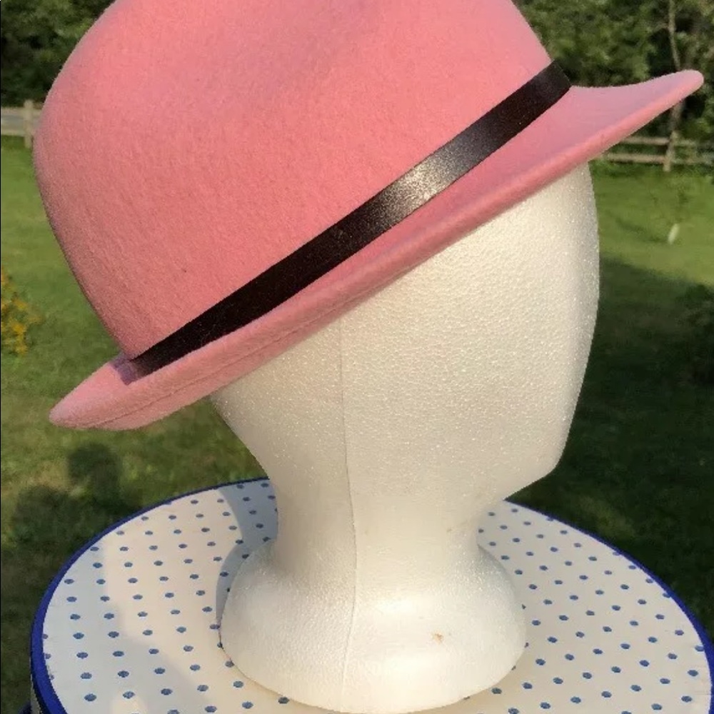 Vintage Filippo catarzi  pink wool hat